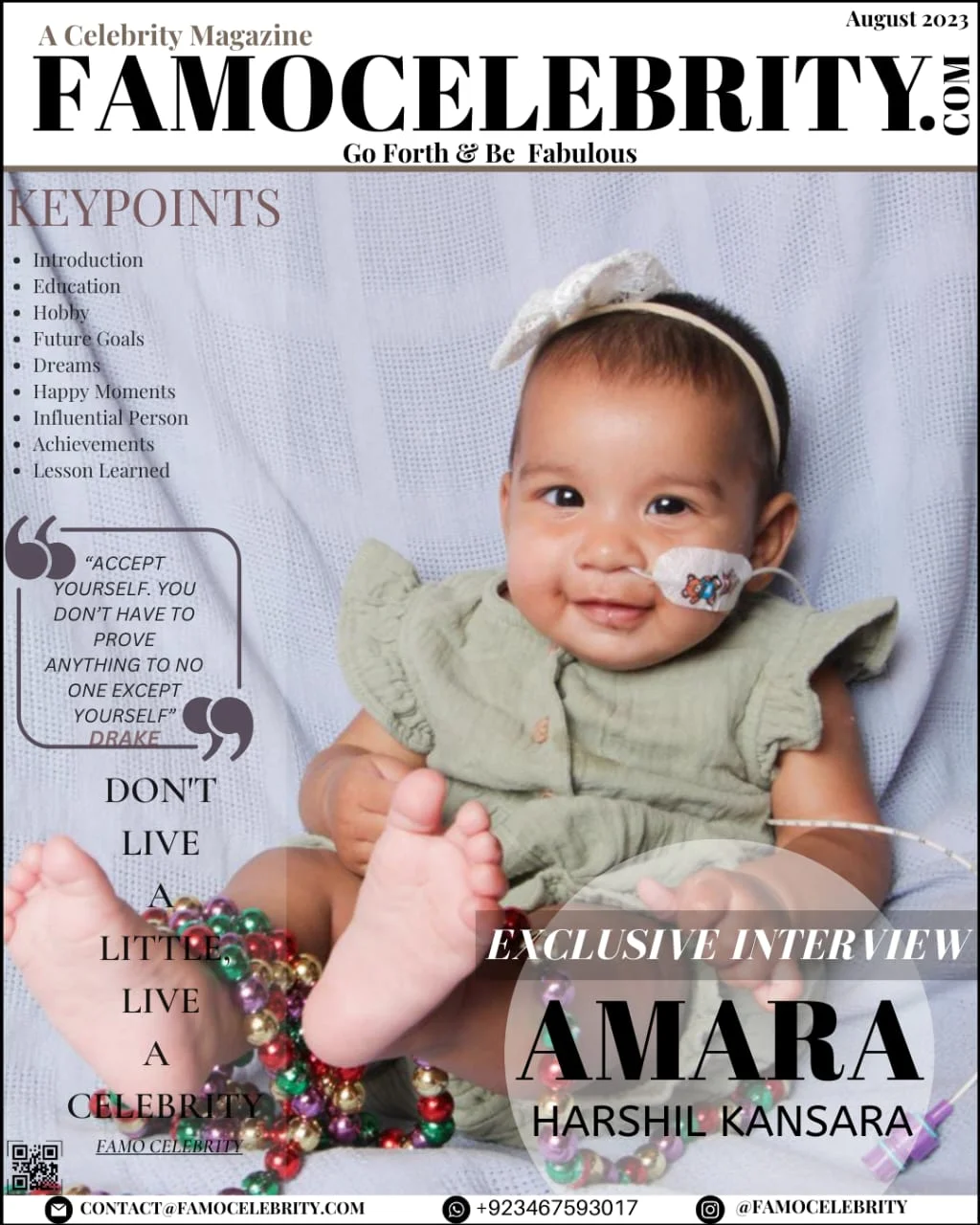 Exclusive Interview with Amara Harshil Kansara