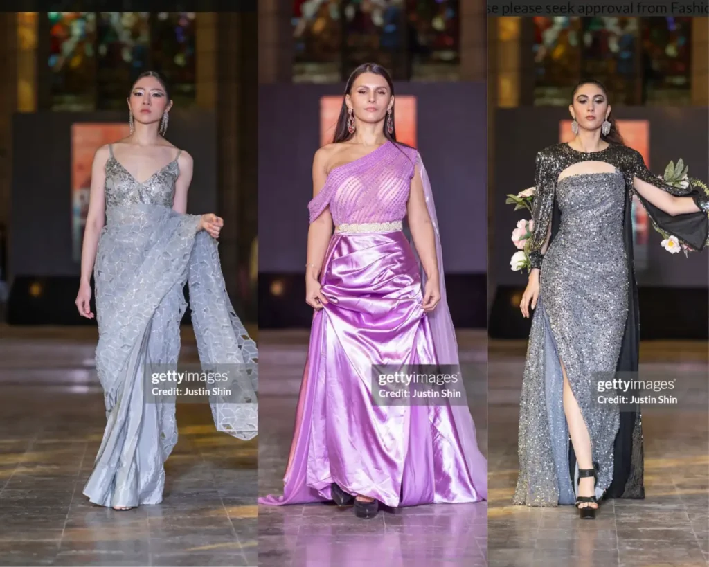 Designer of the star: Anjali Phougat ignites a Sustainable Revolution at Paris Fashion Week with "Whispers of Winter" - A Global Glam Fashion Production at La Chapelle de Reille