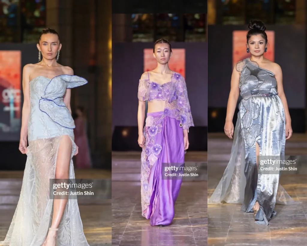 Designer of the star: Anjali Phougat ignites a Sustainable Revolution at Paris Fashion Week with "Whispers of Winter" - A Global Glam Fashion Production at La Chapelle de Reille