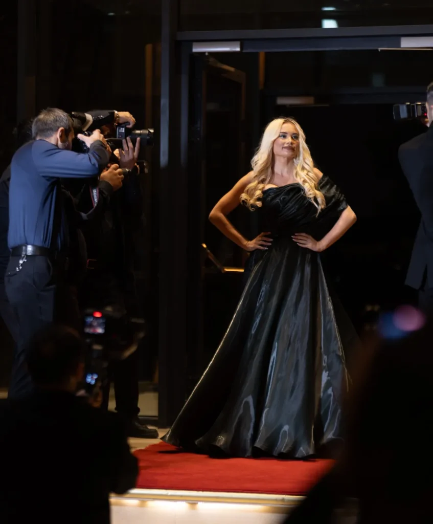 Ukrainian Singer Angela in Prestigious International "The Millionaire Concept Awards" in Baku